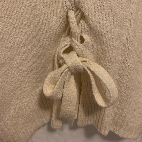 SOLD LINE The Label Tie Back Knit Sweater - Picture 3 of 6